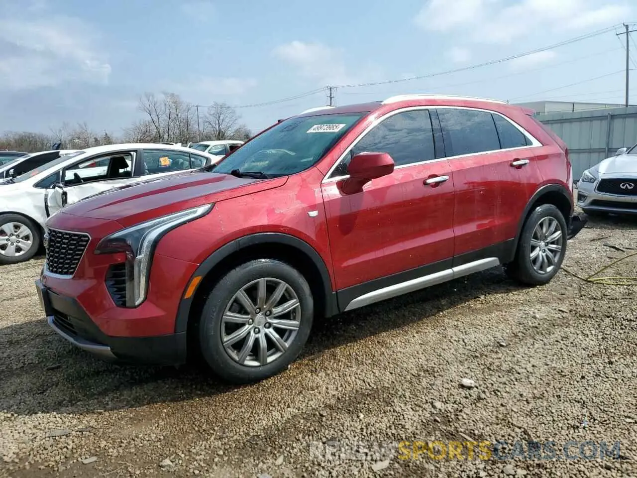 1 Photograph of a damaged car 1GYFZDR41KF213806 CADILLAC XT4 2019