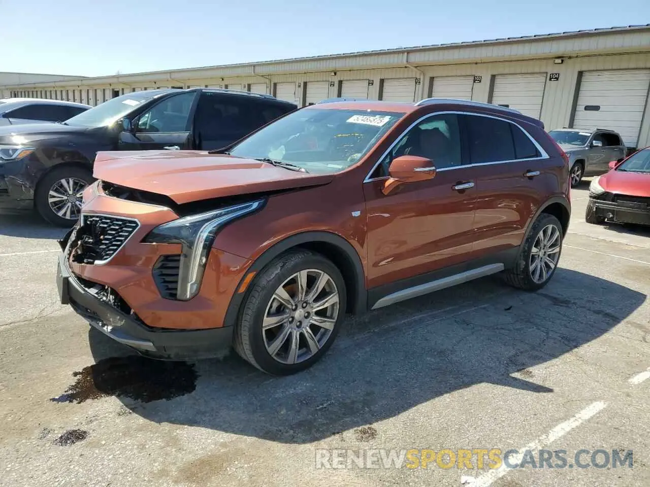 1 Photograph of a damaged car 1GYFZDR42KF214298 CADILLAC XT4 2019