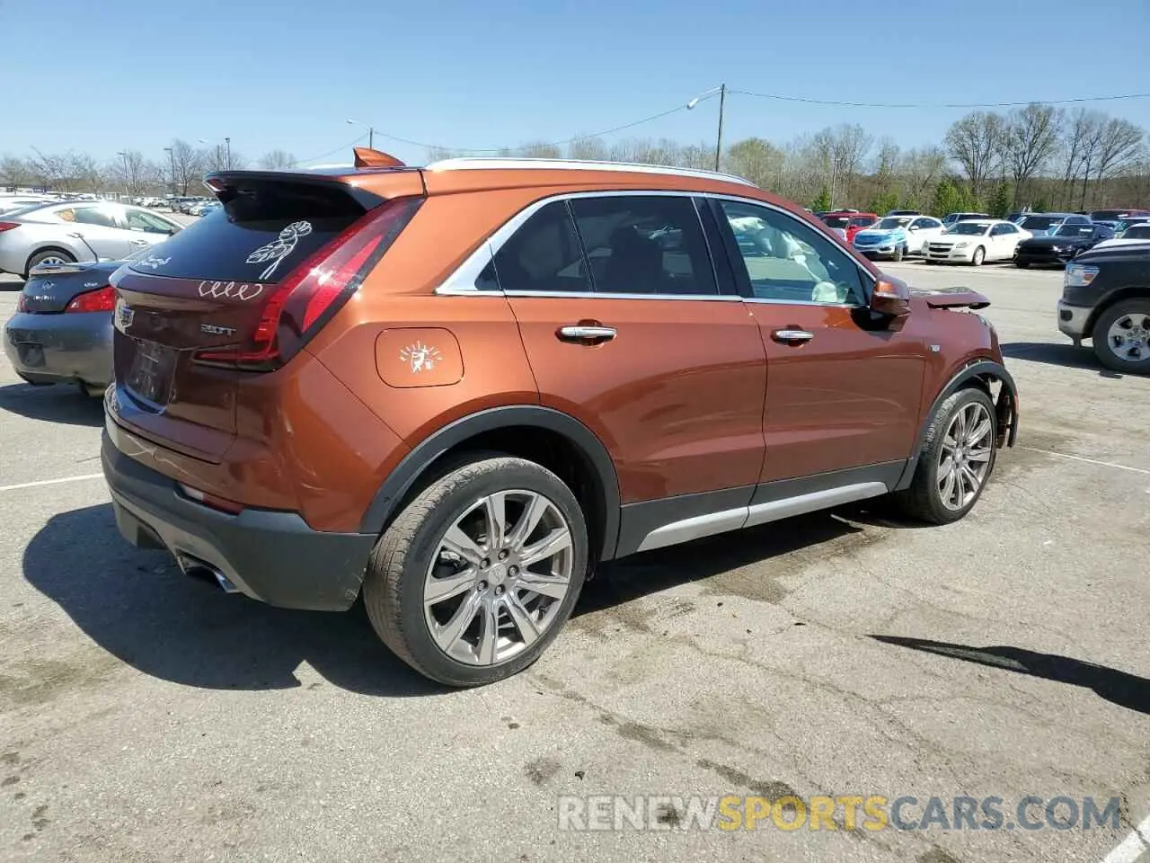 3 Photograph of a damaged car 1GYFZDR42KF214298 CADILLAC XT4 2019