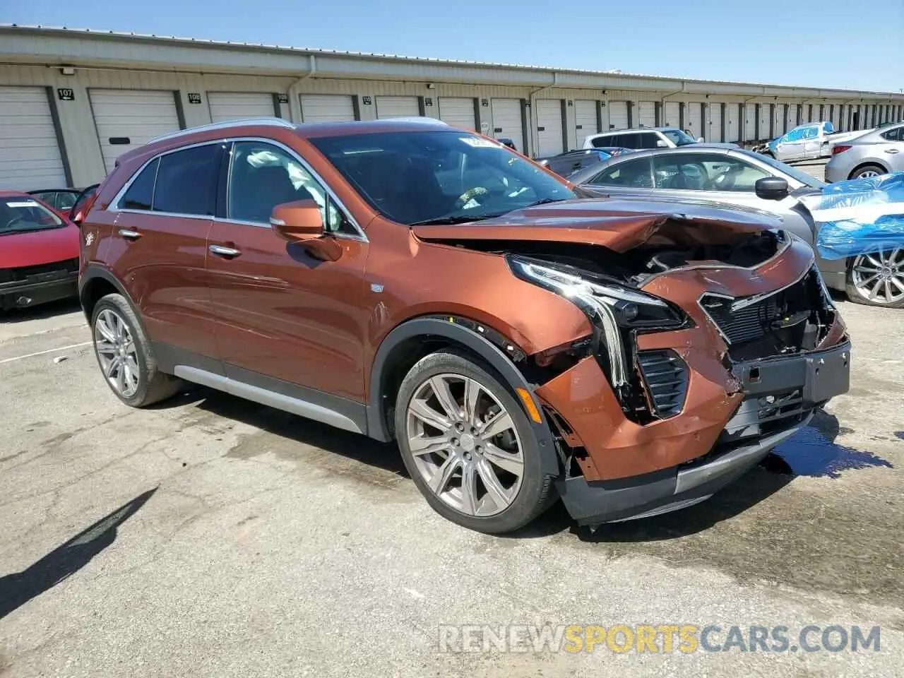 4 Photograph of a damaged car 1GYFZDR42KF214298 CADILLAC XT4 2019