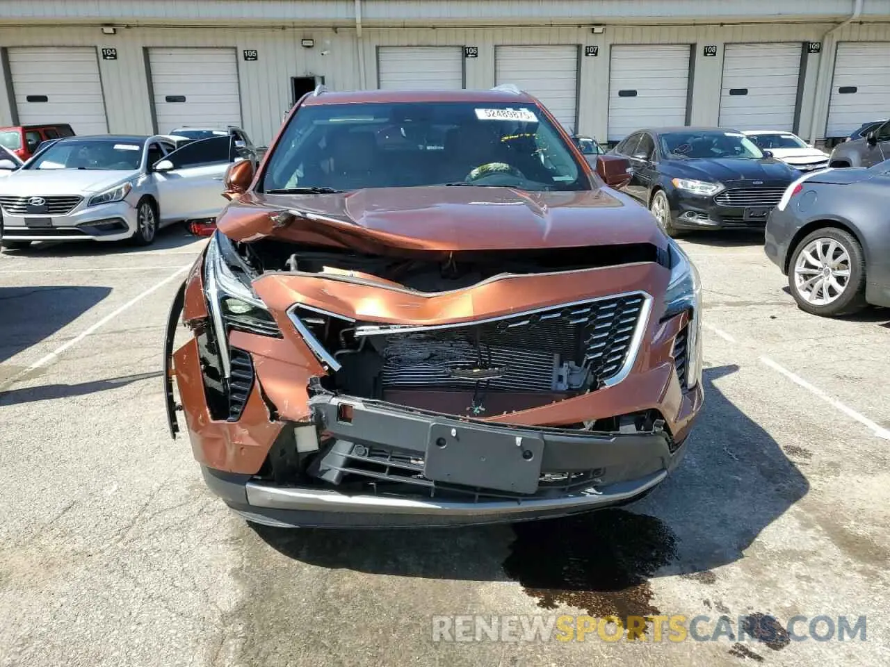 5 Photograph of a damaged car 1GYFZDR42KF214298 CADILLAC XT4 2019