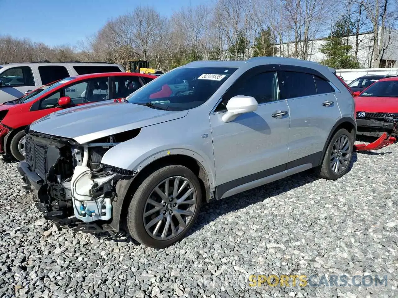 1 Photograph of a damaged car 1GYFZDR45KF126233 CADILLAC XT4 2019