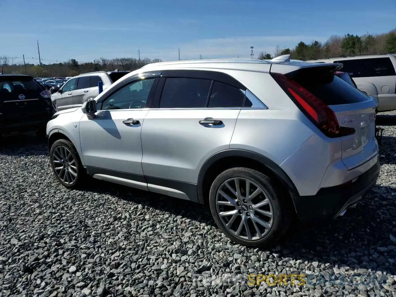 2 Photograph of a damaged car 1GYFZDR45KF126233 CADILLAC XT4 2019