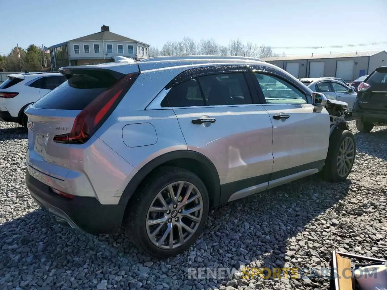 3 Photograph of a damaged car 1GYFZDR45KF126233 CADILLAC XT4 2019