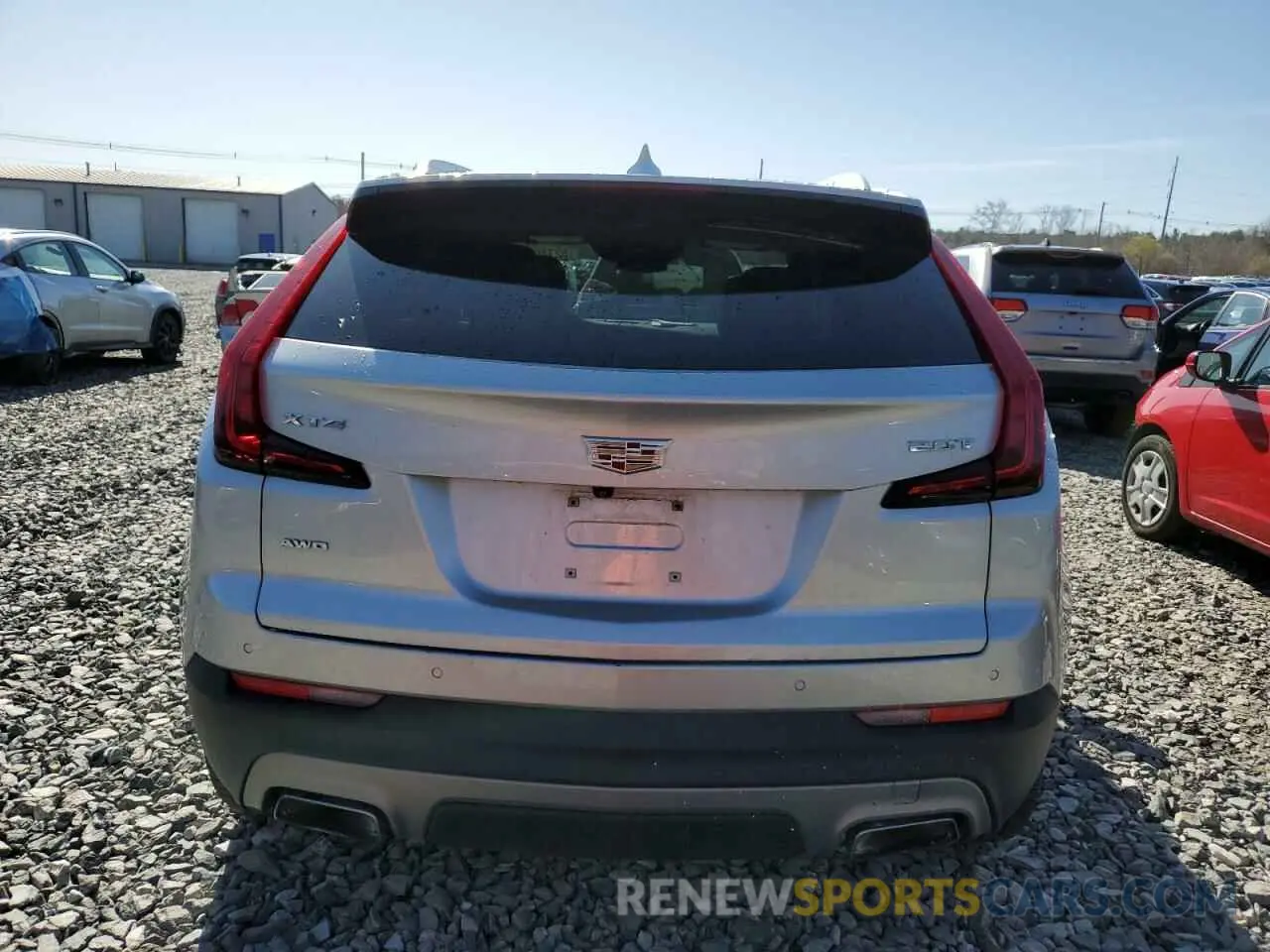 6 Photograph of a damaged car 1GYFZDR45KF126233 CADILLAC XT4 2019