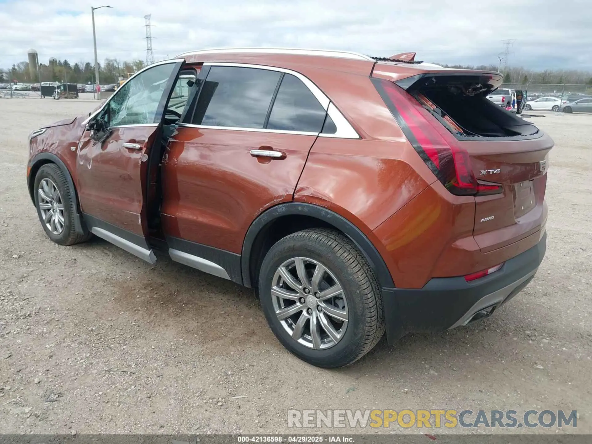 3 Photograph of a damaged car 1GYFZDR45KF183306 CADILLAC XT4 2019