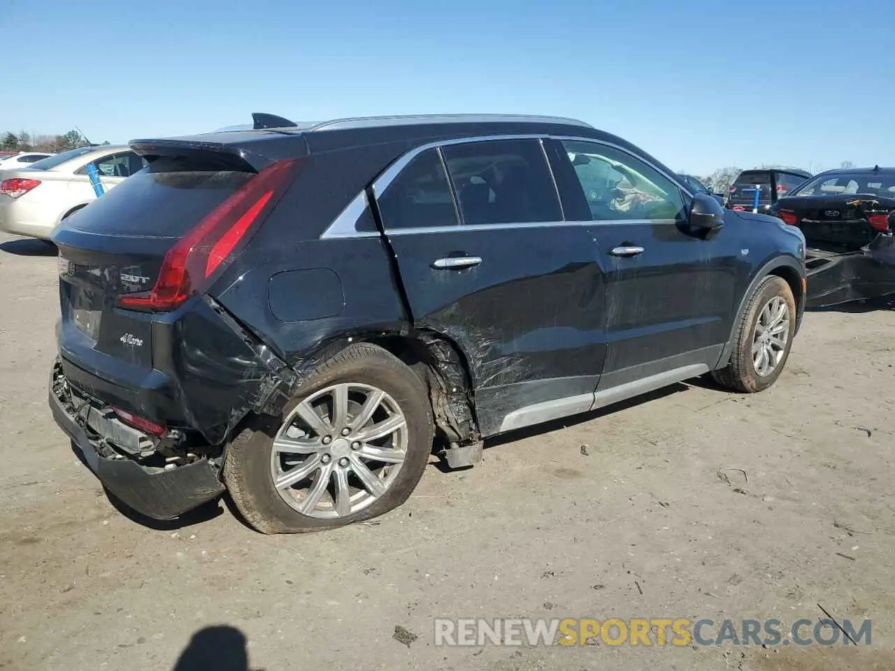 3 Photograph of a damaged car 1GYFZDR46KF146023 CADILLAC XT4 2019