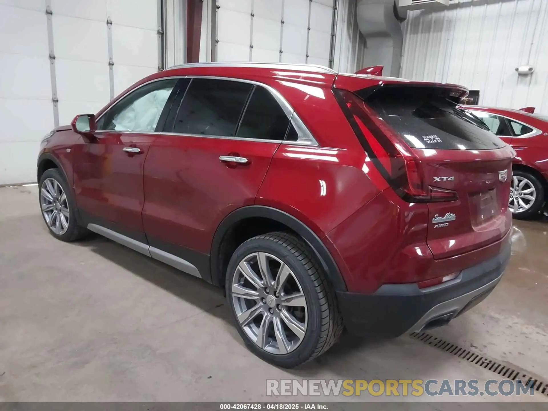3 Photograph of a damaged car 1GYFZDR47KF212952 CADILLAC XT4 2019