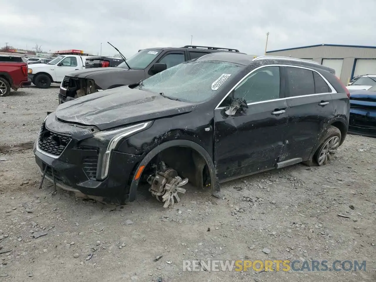 1 Photograph of a damaged car 1GYFZDR4XKF117964 CADILLAC XT4 2019