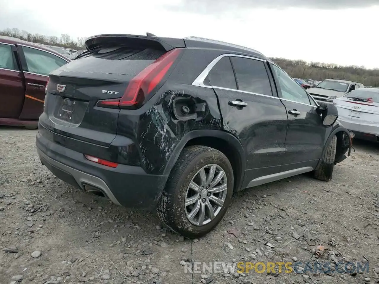 3 Photograph of a damaged car 1GYFZDR4XKF117964 CADILLAC XT4 2019