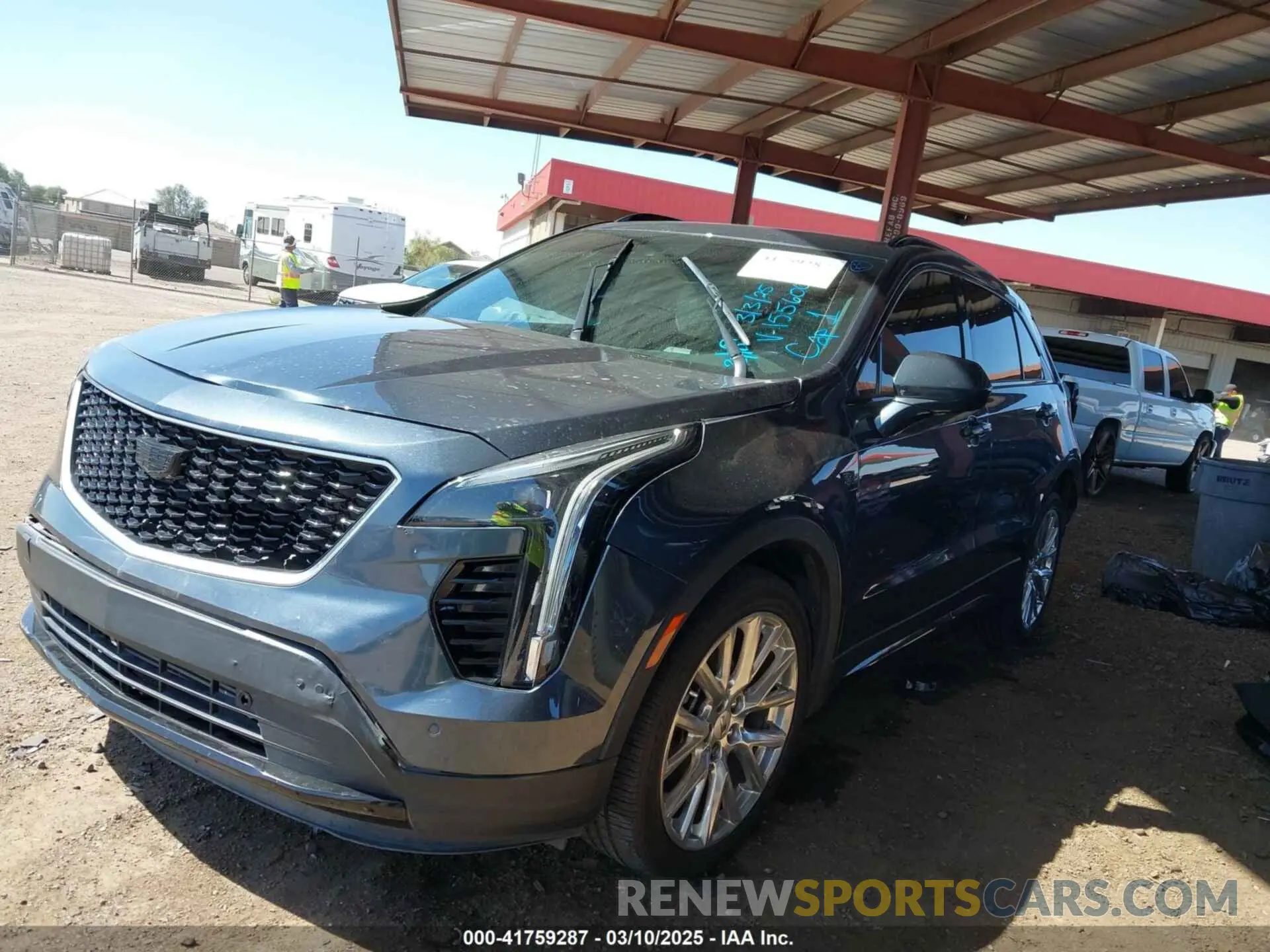 2 Photograph of a damaged car 1GYFZER40KF155600 CADILLAC XT4 2019