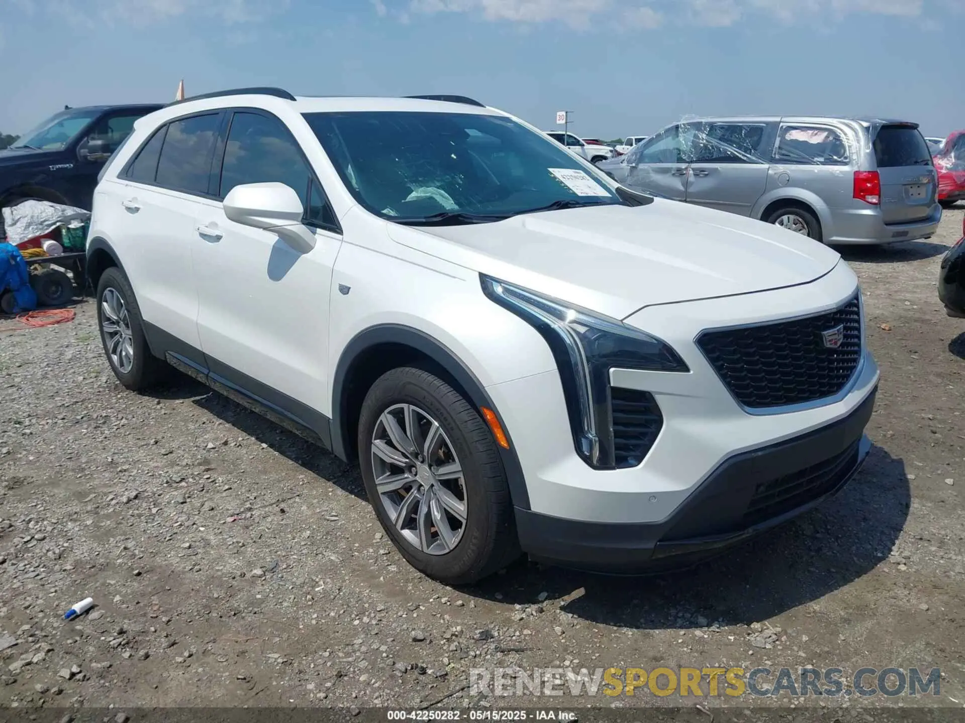 1 Photograph of a damaged car 1GYFZER40KF163373 CADILLAC XT4 2019