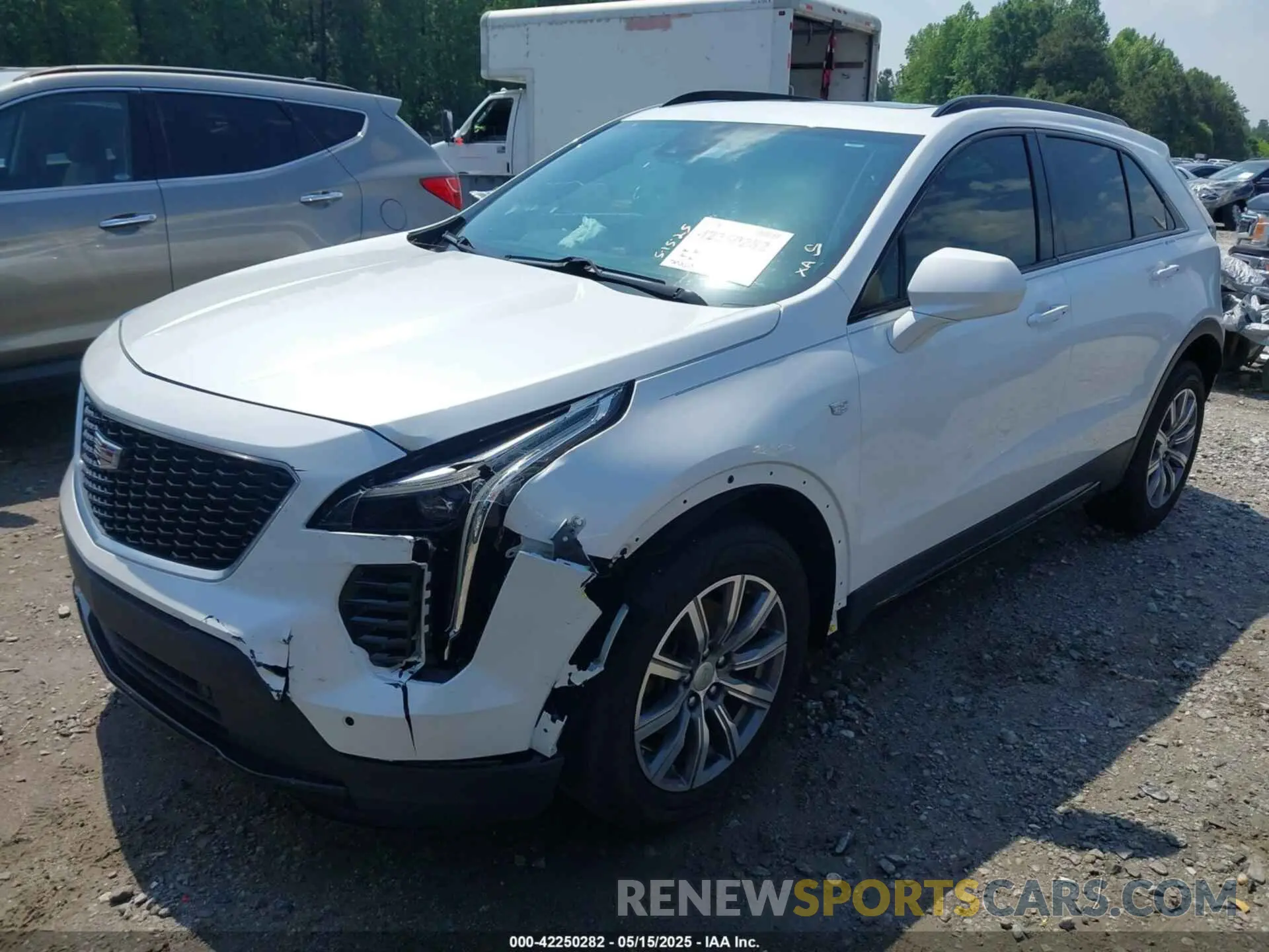 2 Photograph of a damaged car 1GYFZER40KF163373 CADILLAC XT4 2019