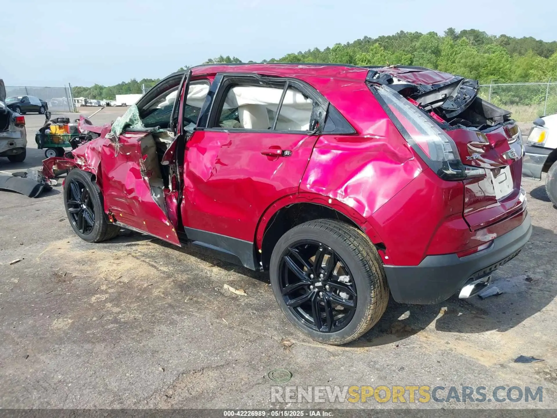 3 Photograph of a damaged car 1GYFZER40KF174177 CADILLAC XT4 2019