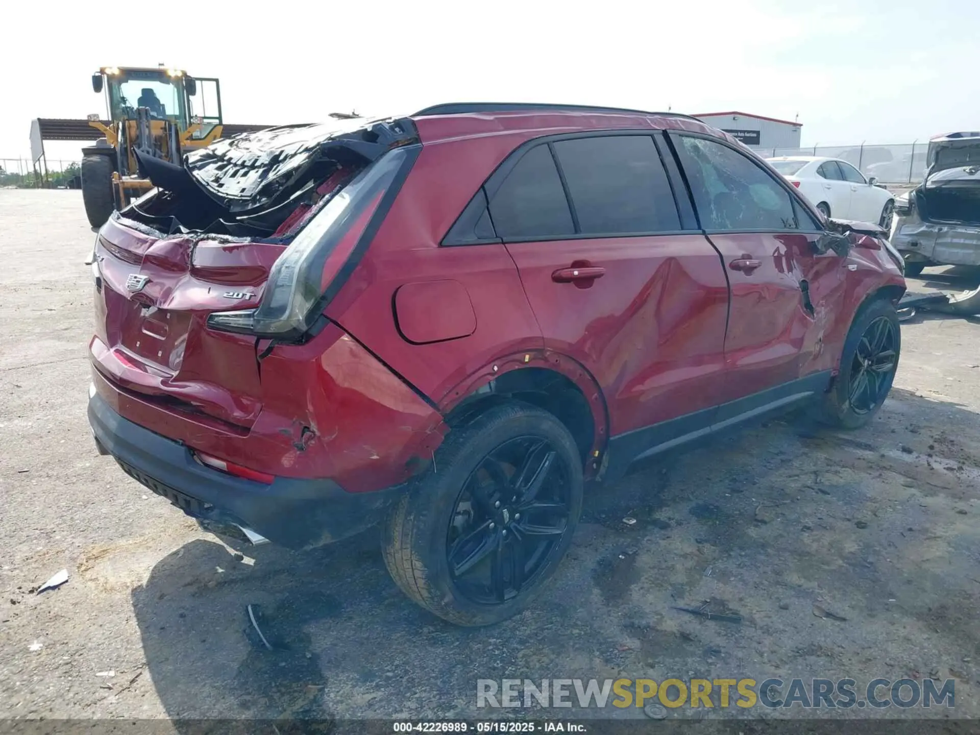 4 Photograph of a damaged car 1GYFZER40KF174177 CADILLAC XT4 2019