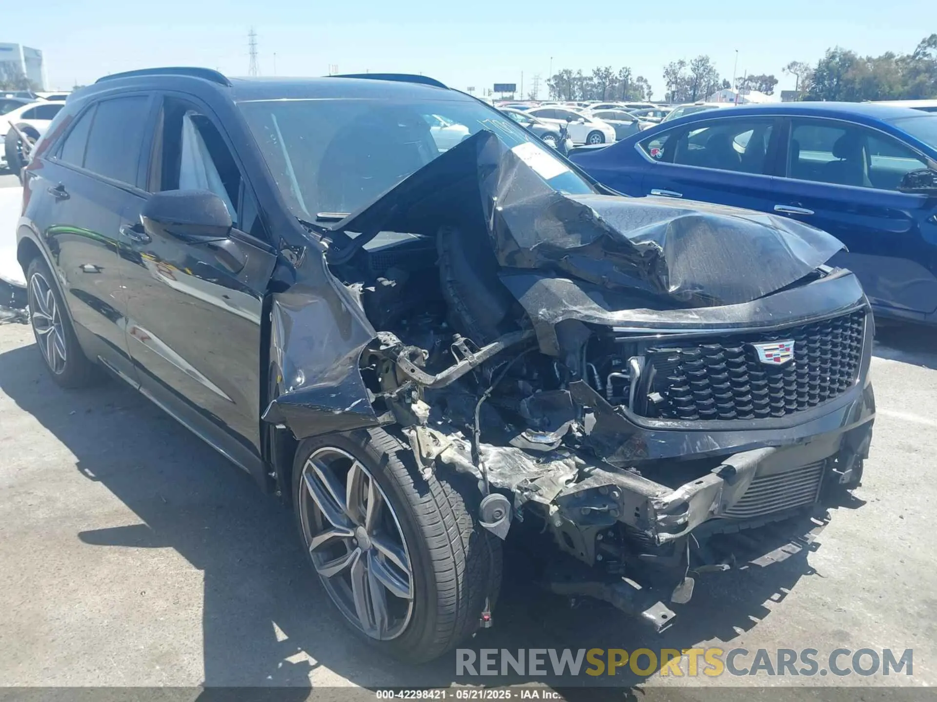 1 Photograph of a damaged car 1GYFZER40KF181792 CADILLAC XT4 2019