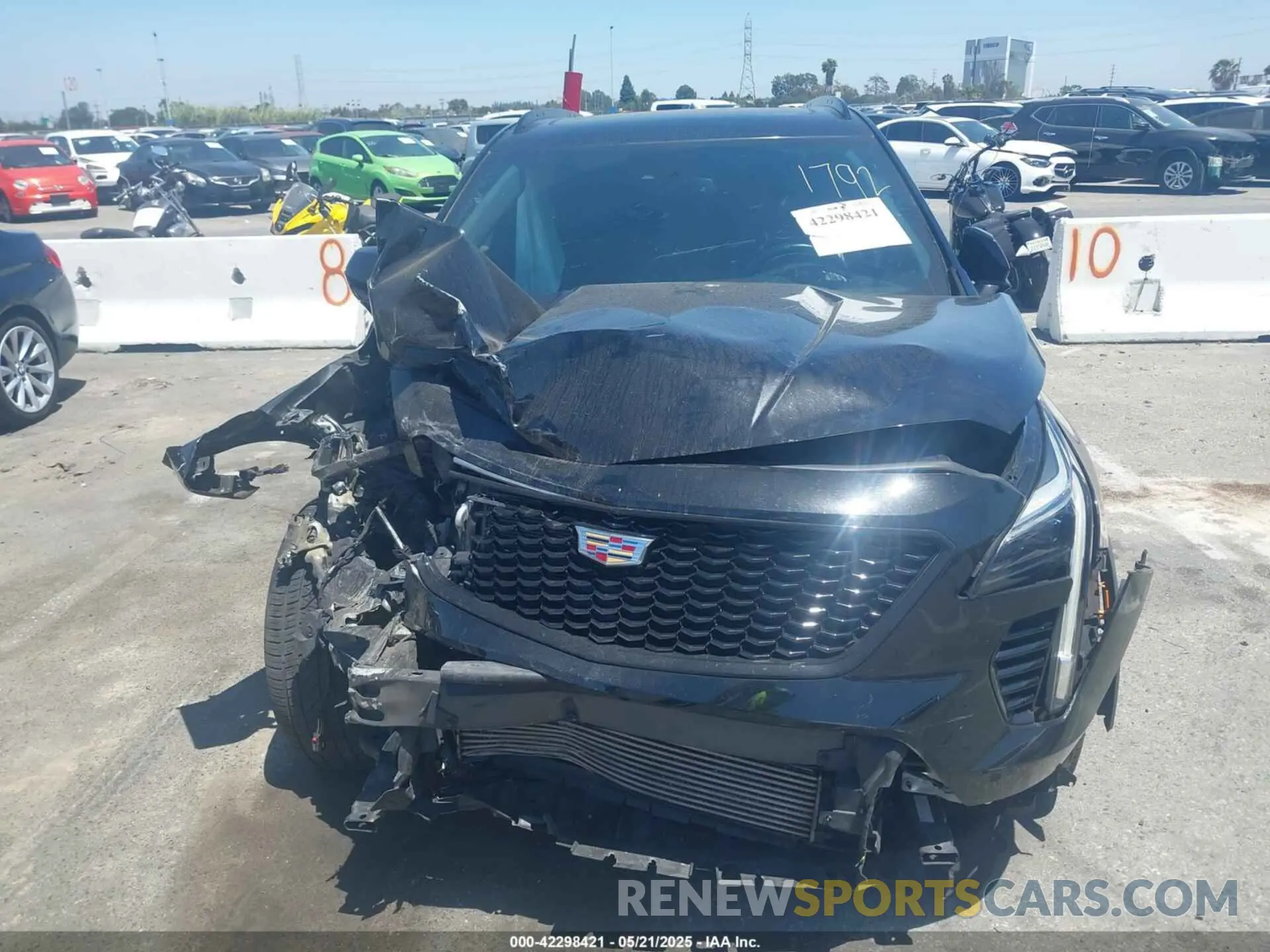 13 Photograph of a damaged car 1GYFZER40KF181792 CADILLAC XT4 2019