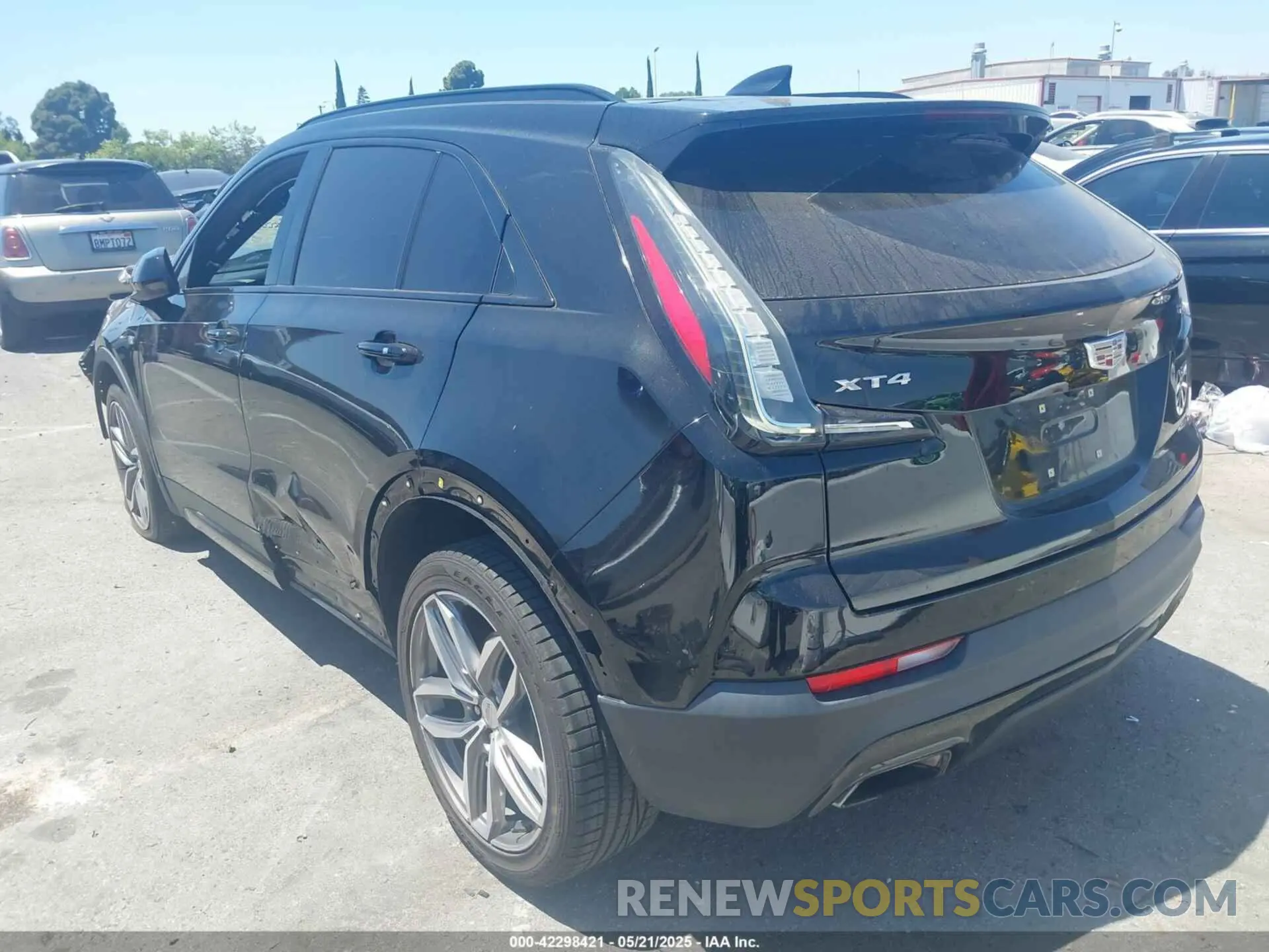 3 Photograph of a damaged car 1GYFZER40KF181792 CADILLAC XT4 2019
