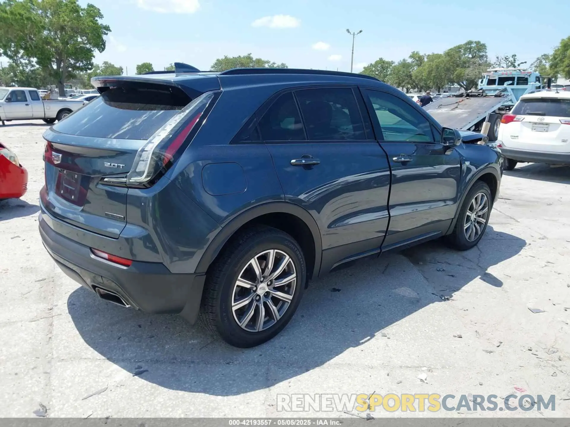 4 Photograph of a damaged car 1GYFZER42KF107032 CADILLAC XT4 2019