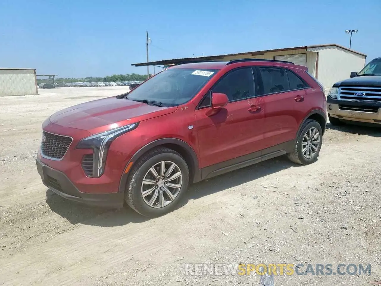 1 Photograph of a damaged car 1GYFZER43KF130335 CADILLAC XT4 2019