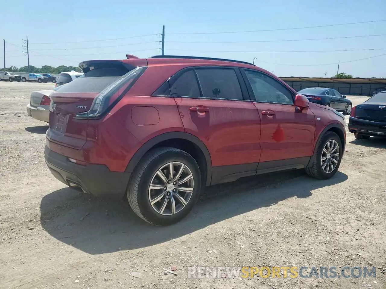 3 Photograph of a damaged car 1GYFZER43KF130335 CADILLAC XT4 2019