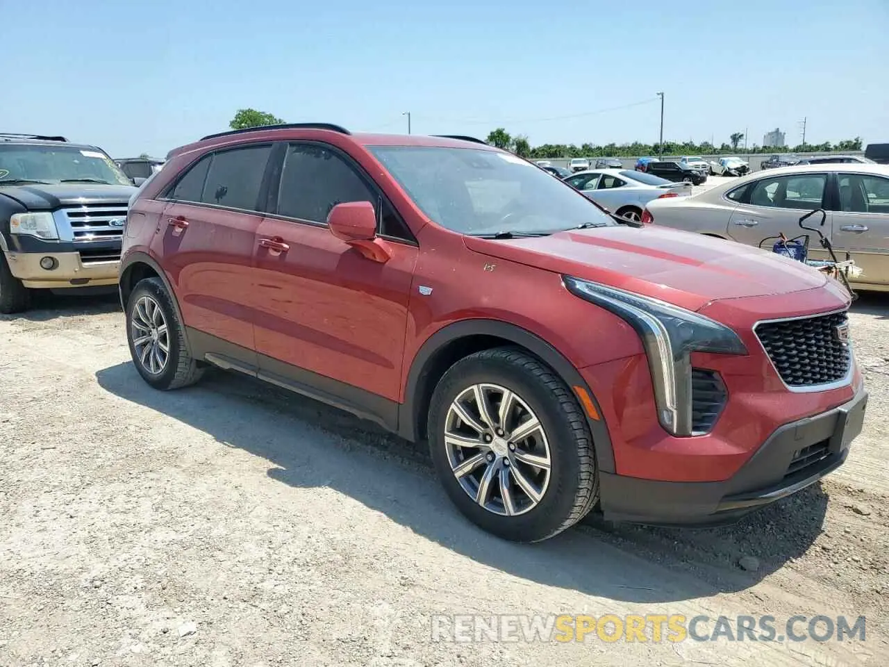 4 Photograph of a damaged car 1GYFZER43KF130335 CADILLAC XT4 2019