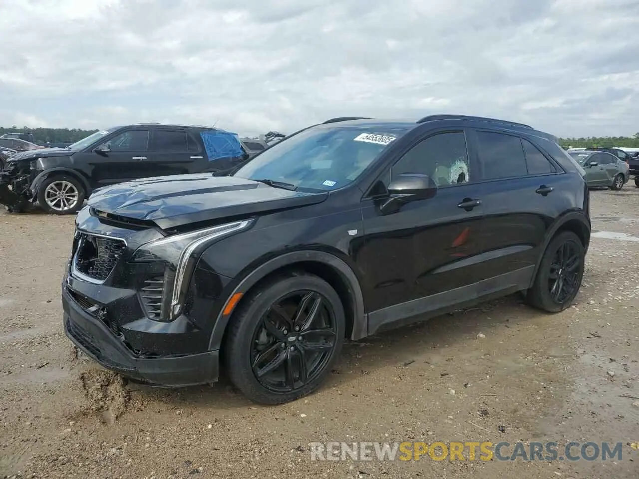 1 Photograph of a damaged car 1GYFZER43KF171712 CADILLAC XT4 2019