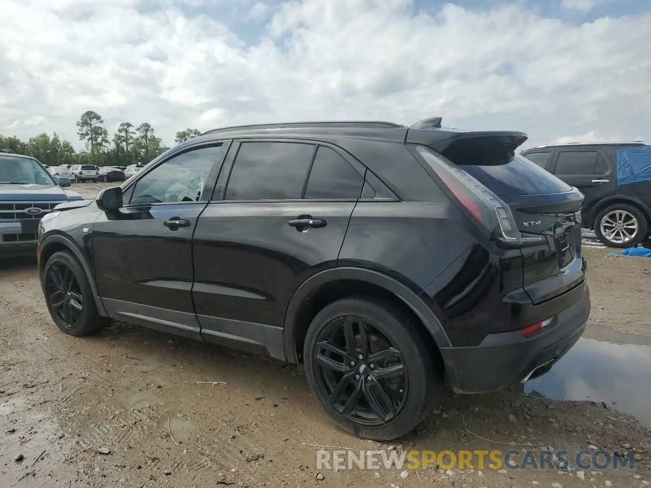 2 Photograph of a damaged car 1GYFZER43KF171712 CADILLAC XT4 2019