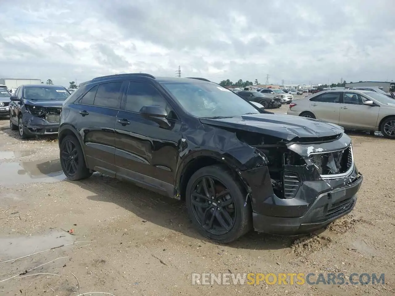 4 Photograph of a damaged car 1GYFZER43KF171712 CADILLAC XT4 2019