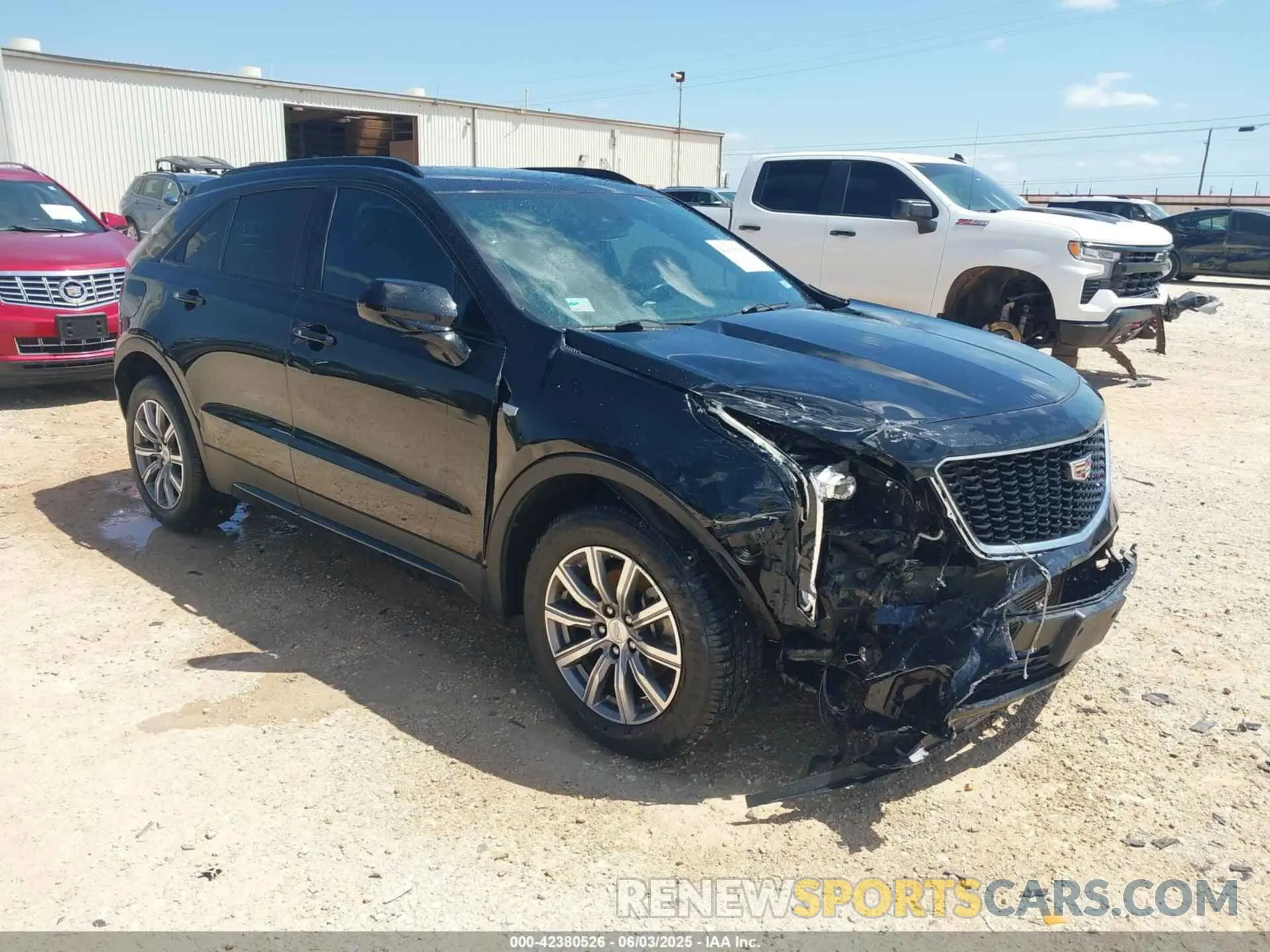 1 Photograph of a damaged car 1GYFZER44KF103029 CADILLAC XT4 2019