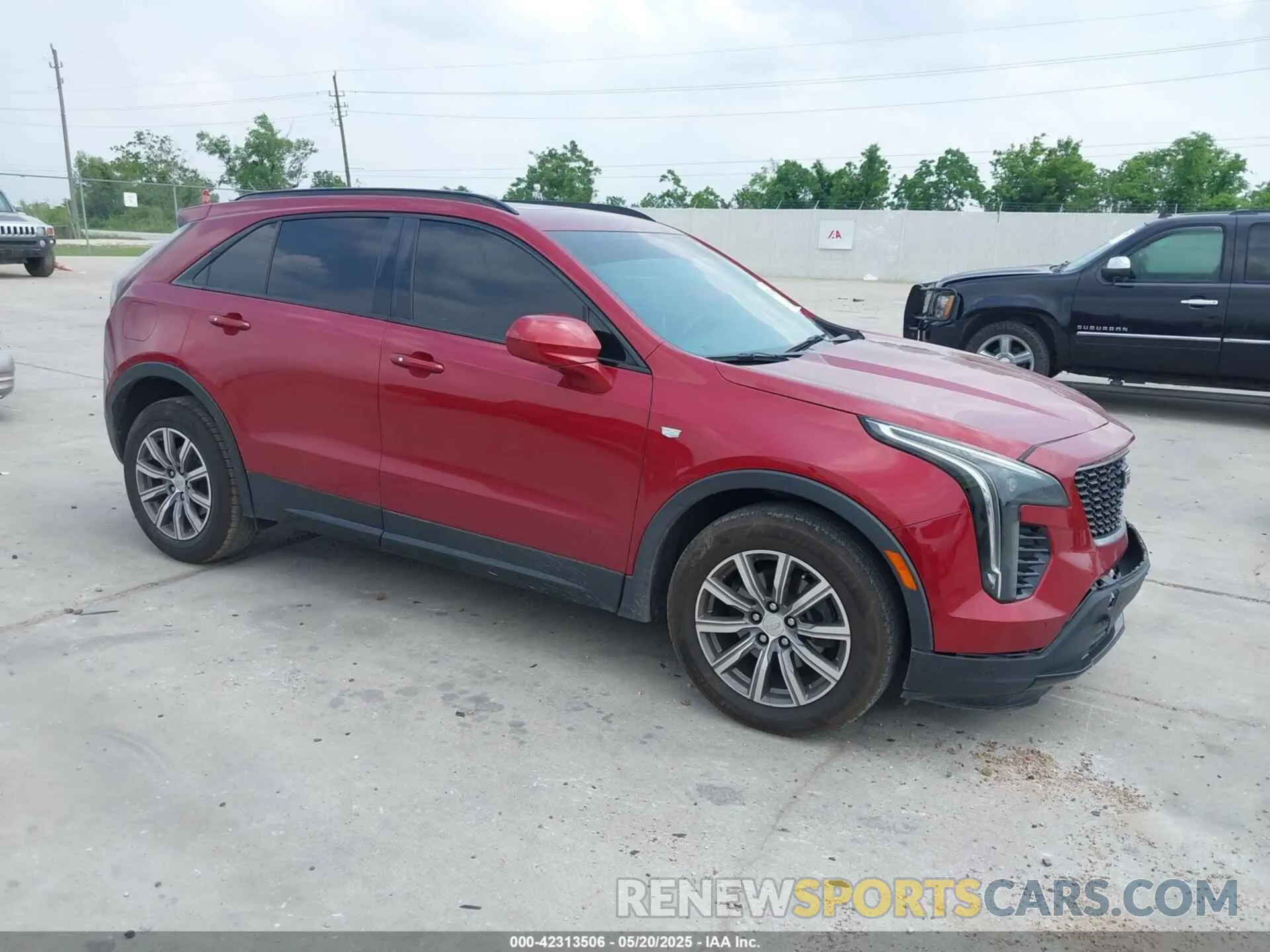 1 Photograph of a damaged car 1GYFZER44KF122616 CADILLAC XT4 2019