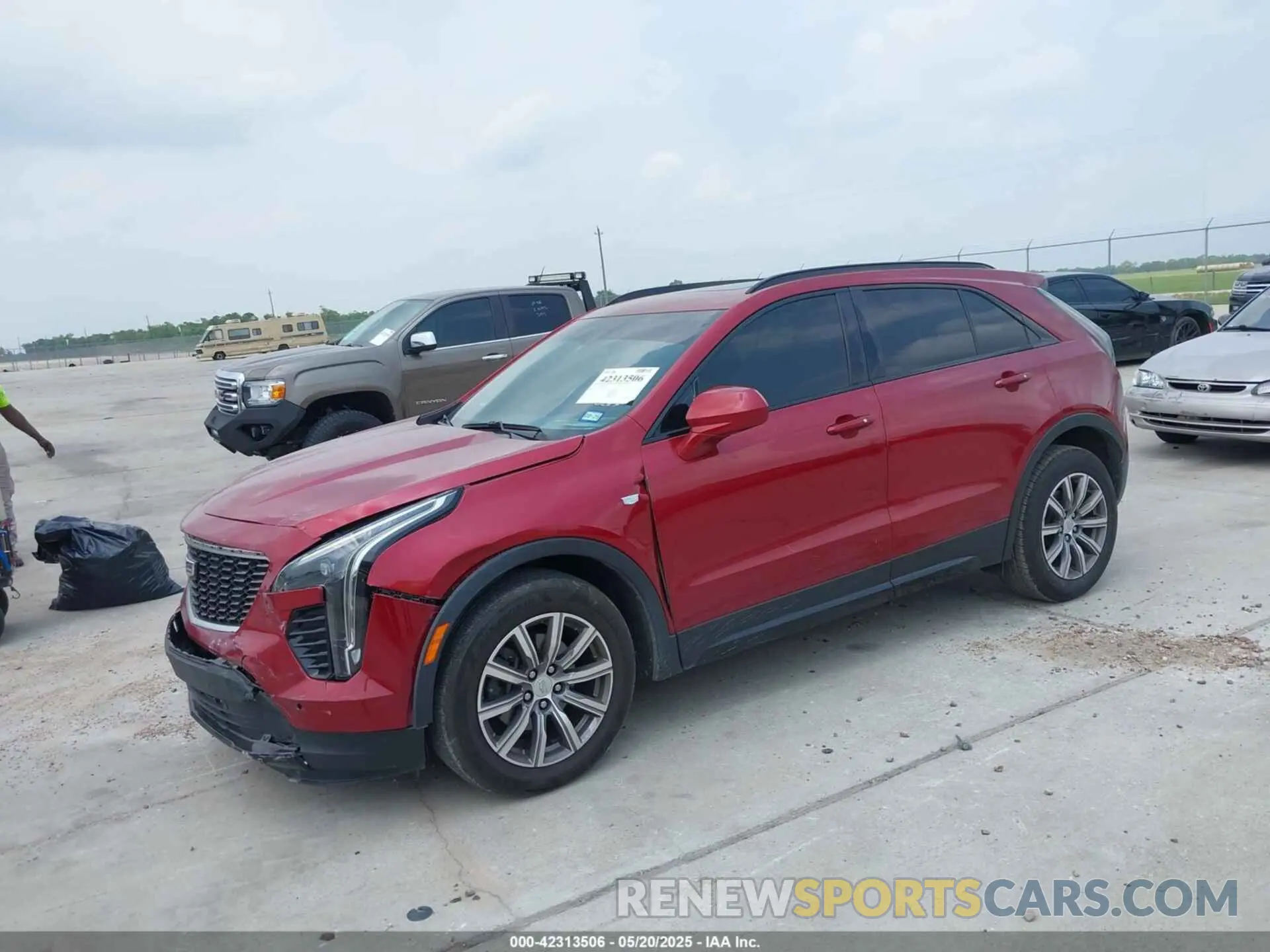 2 Photograph of a damaged car 1GYFZER44KF122616 CADILLAC XT4 2019