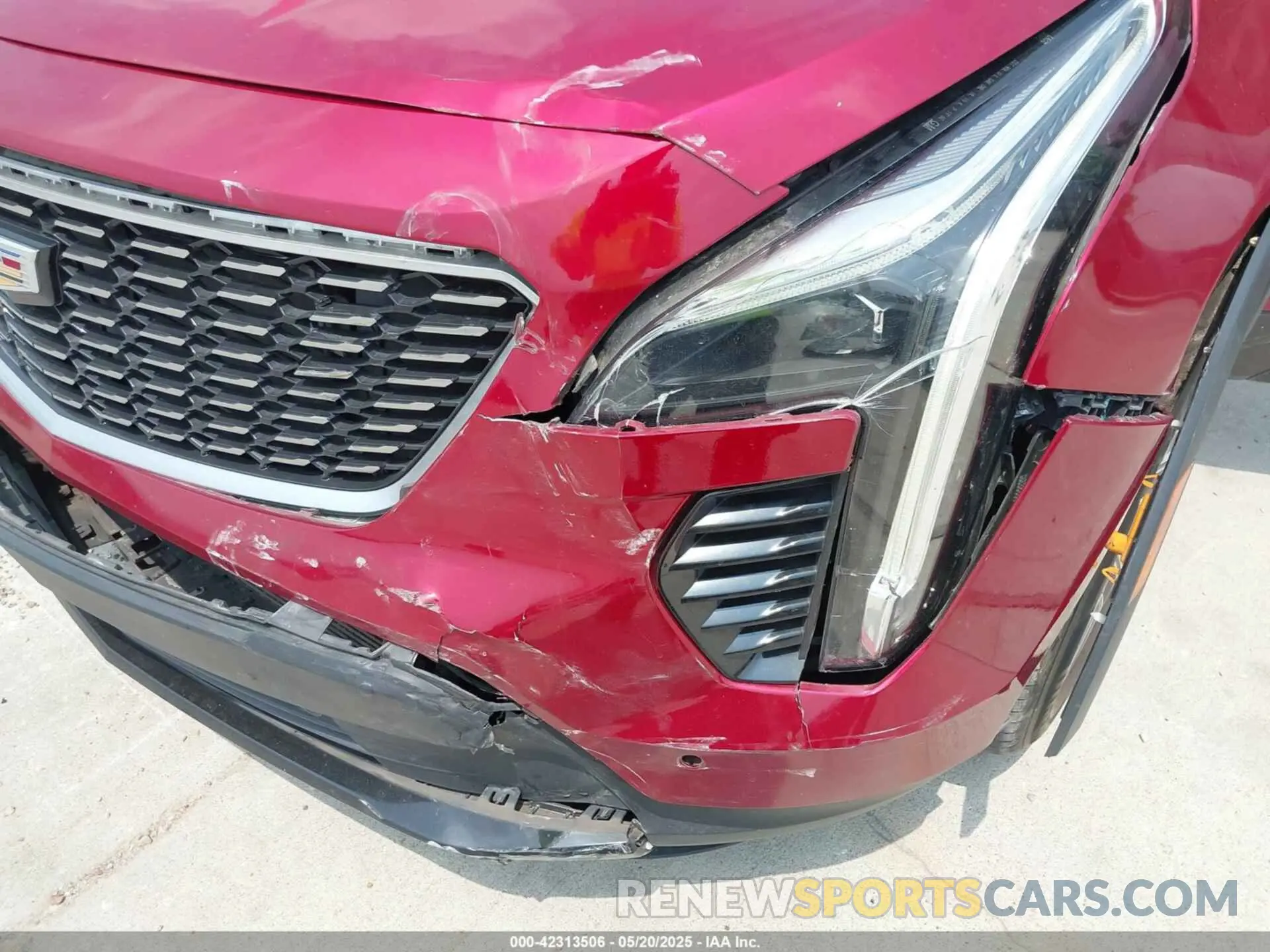 6 Photograph of a damaged car 1GYFZER44KF122616 CADILLAC XT4 2019