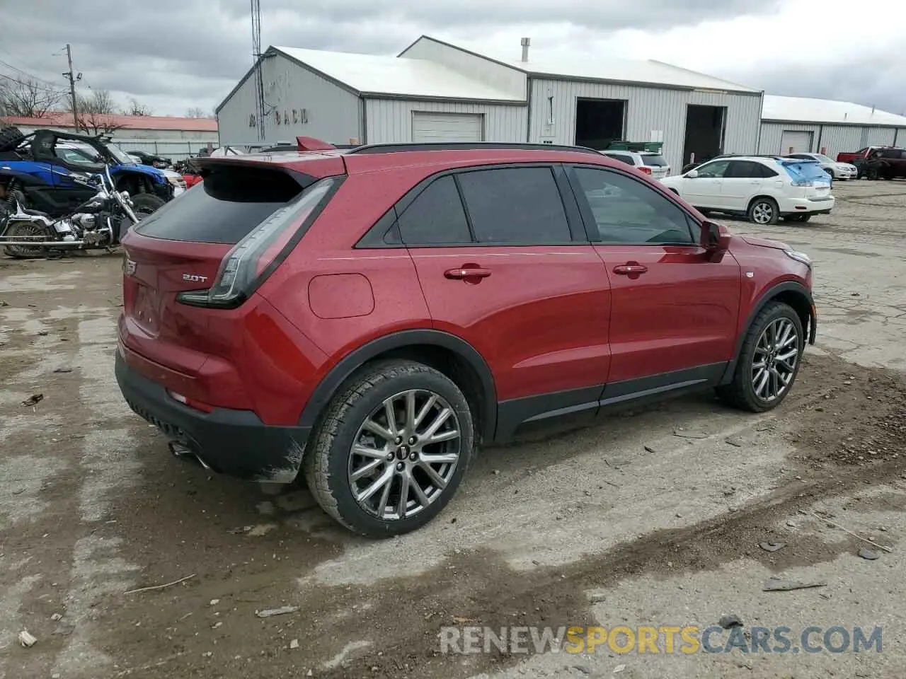 3 Photograph of a damaged car 1GYFZER46KF154063 CADILLAC XT4 2019