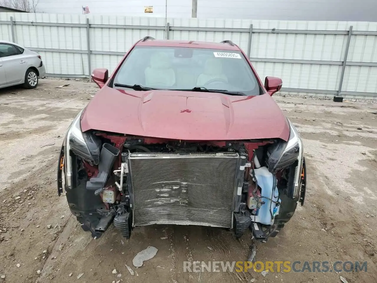 5 Photograph of a damaged car 1GYFZER46KF154063 CADILLAC XT4 2019