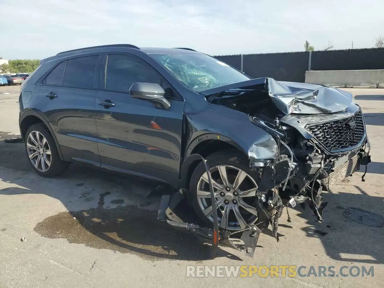 4 Photograph of a damaged car 1GYFZER47KF103820 CADILLAC XT4 2019