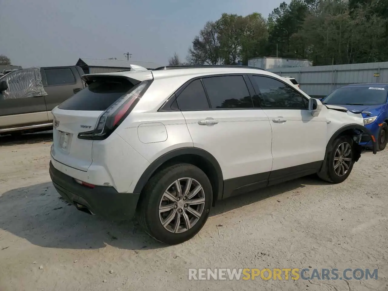3 Photograph of a damaged car 1GYFZER47KF160325 CADILLAC XT4 2019