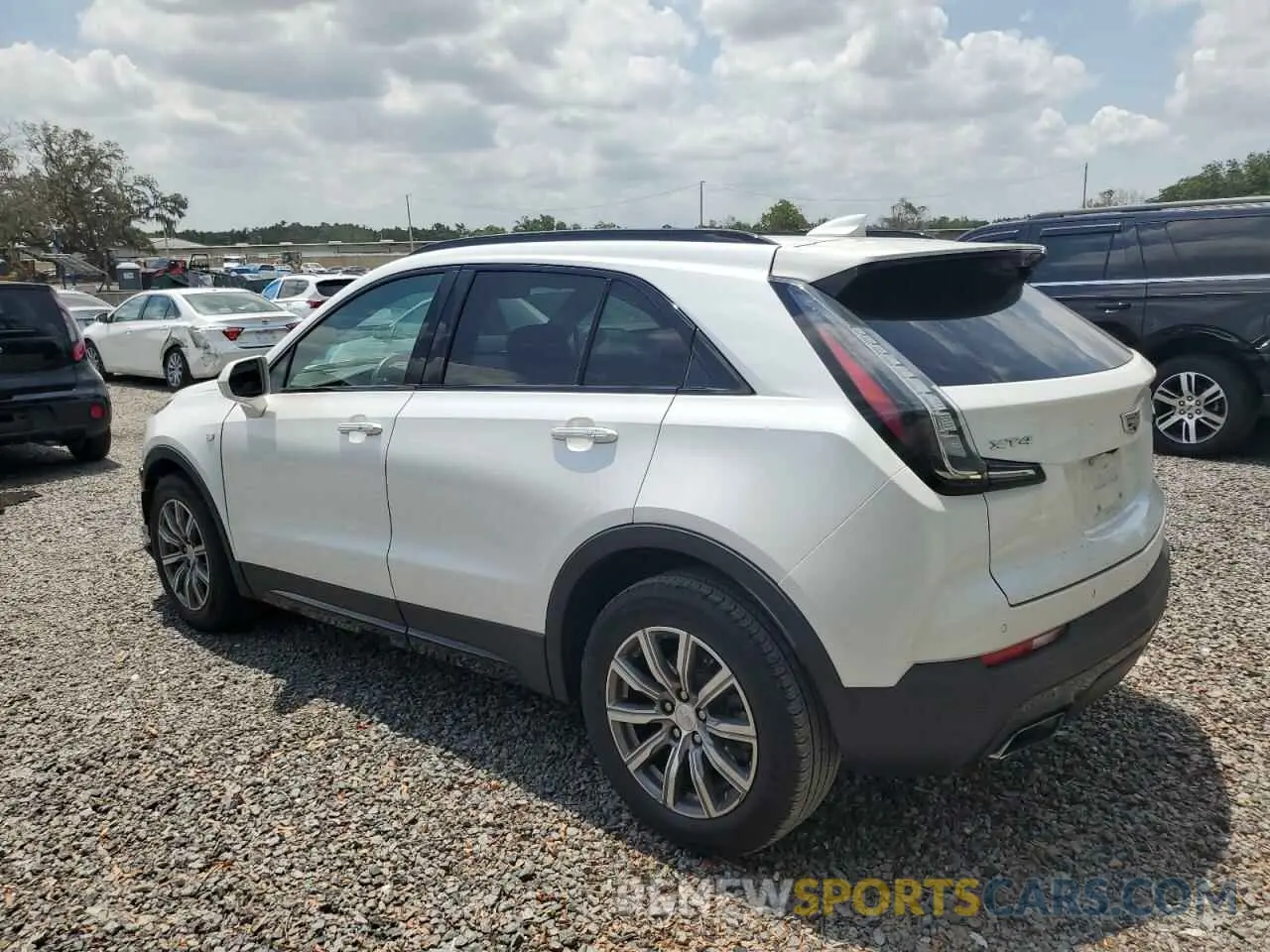 2 Photograph of a damaged car 1GYFZER47KF187301 CADILLAC XT4 2019