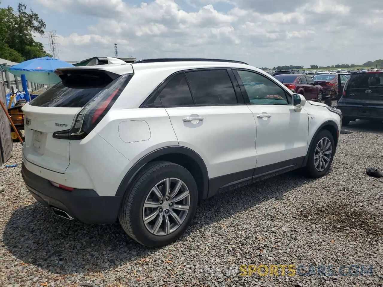 3 Photograph of a damaged car 1GYFZER47KF187301 CADILLAC XT4 2019