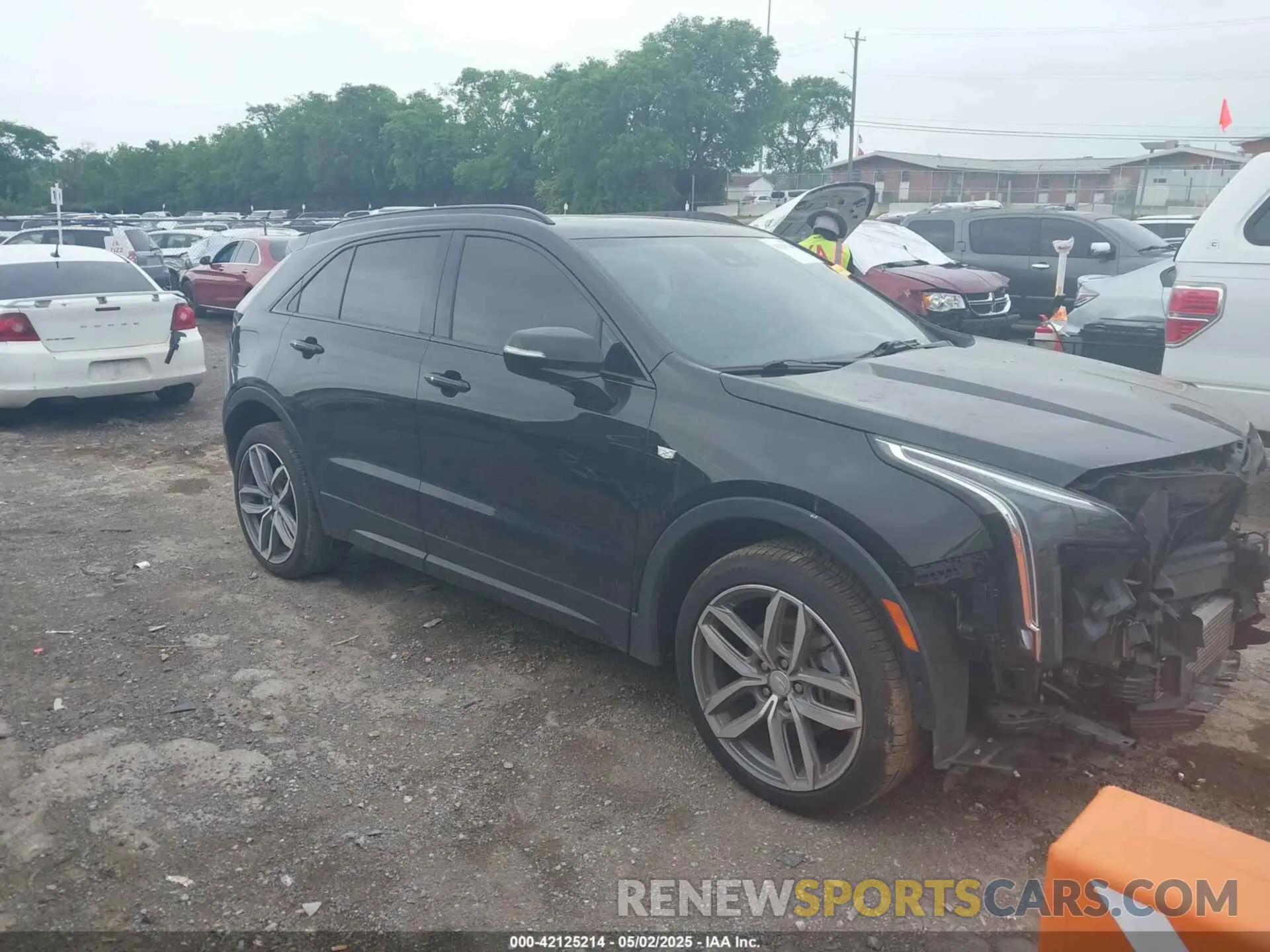 14 Photograph of a damaged car 1GYFZER48KF102076 CADILLAC XT4 2019