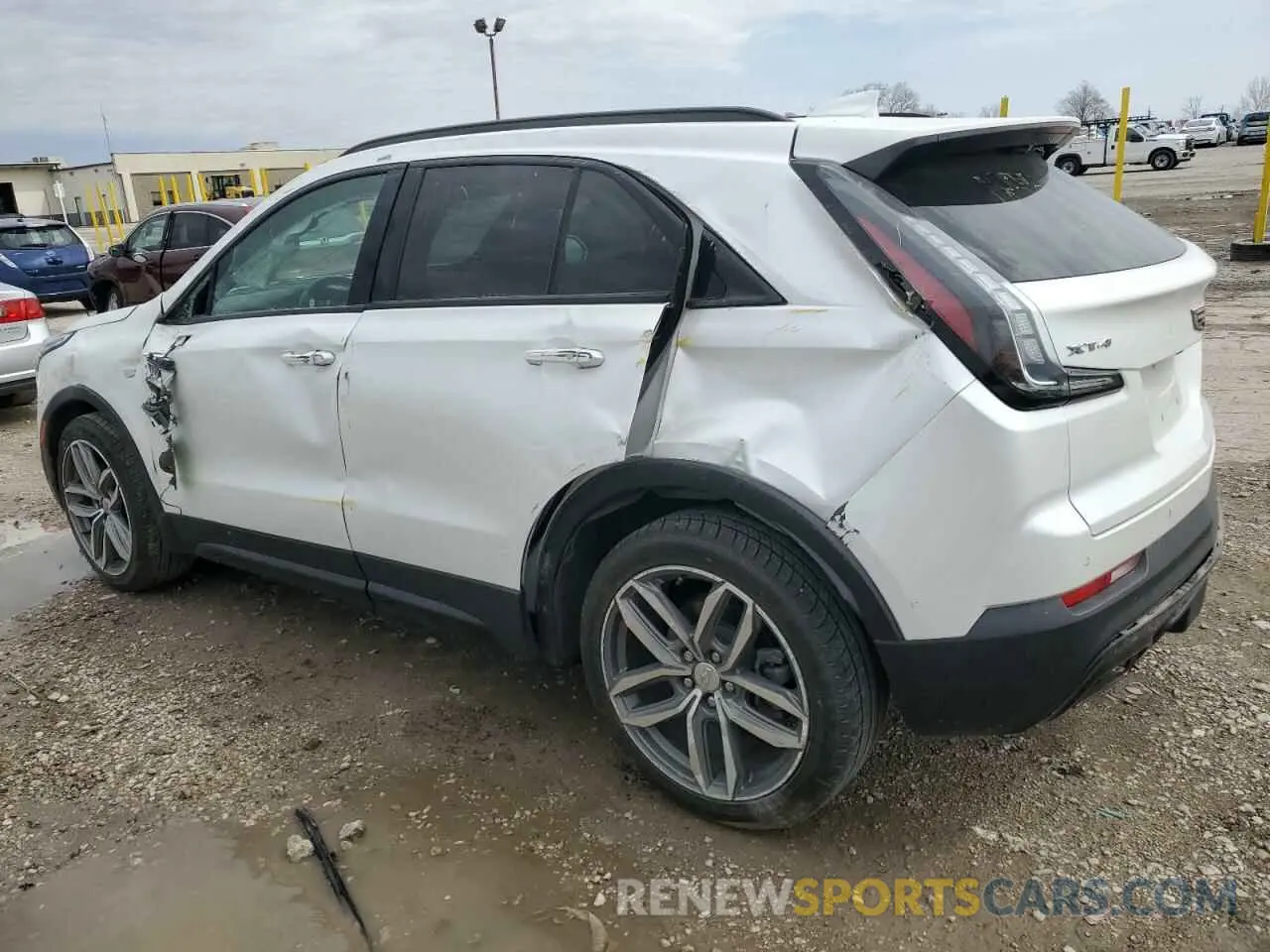 2 Photograph of a damaged car 1GYFZER48KF112347 CADILLAC XT4 2019