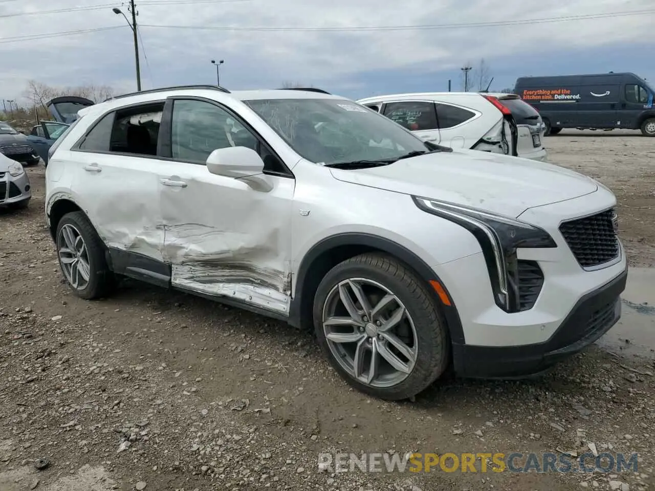 4 Photograph of a damaged car 1GYFZER48KF112347 CADILLAC XT4 2019