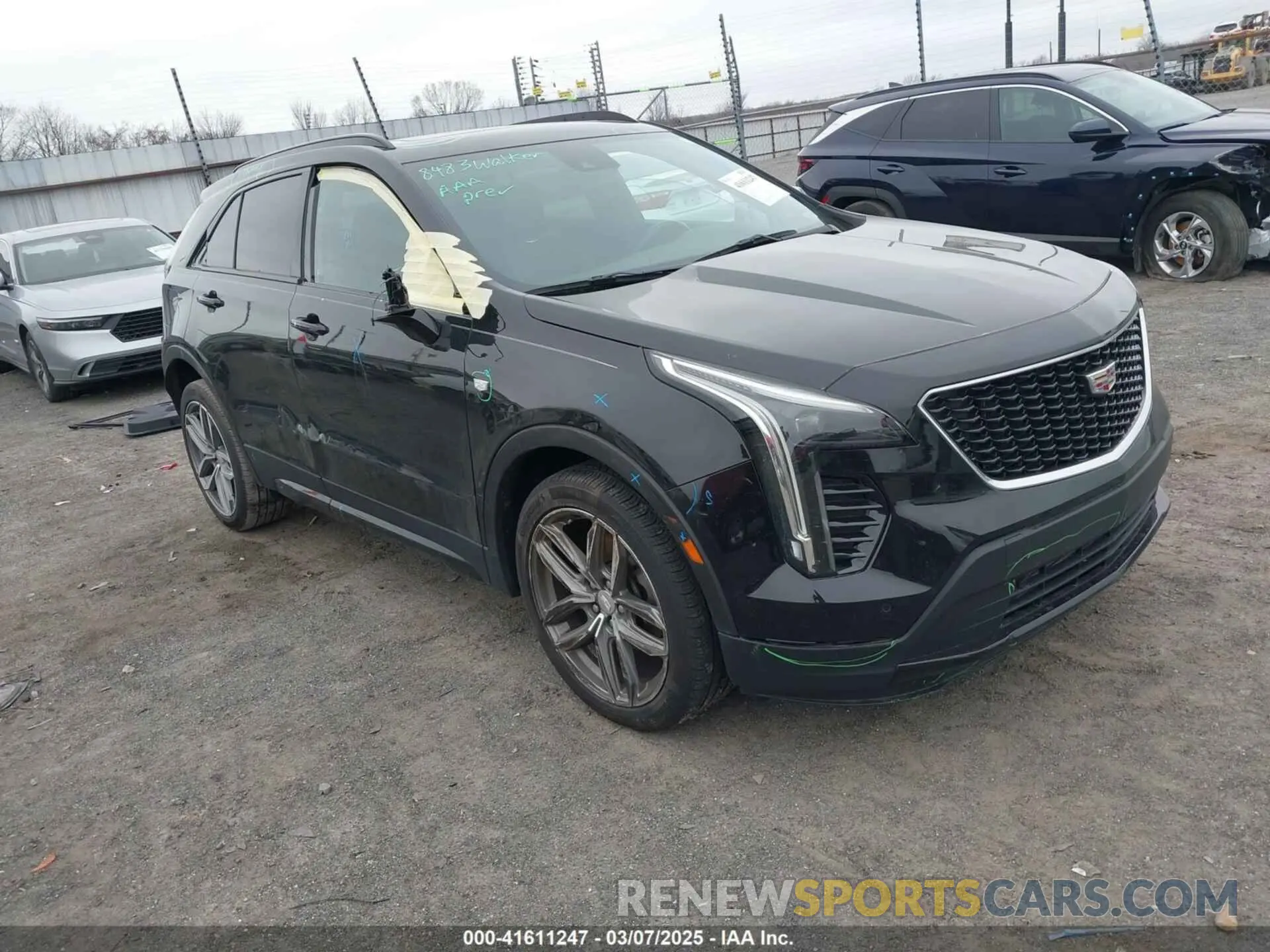 1 Photograph of a damaged car 1GYFZER49KF178096 CADILLAC XT4 2019