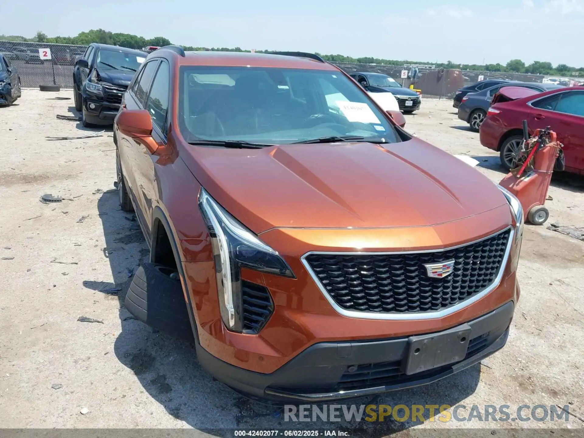 1 Photograph of a damaged car 1GYFZER4XKF103522 CADILLAC XT4 2019