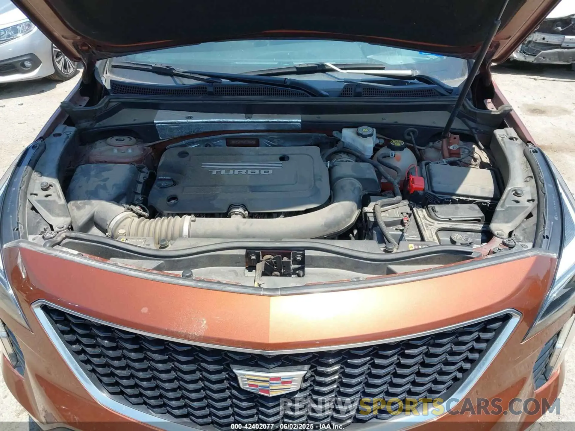 10 Photograph of a damaged car 1GYFZER4XKF103522 CADILLAC XT4 2019