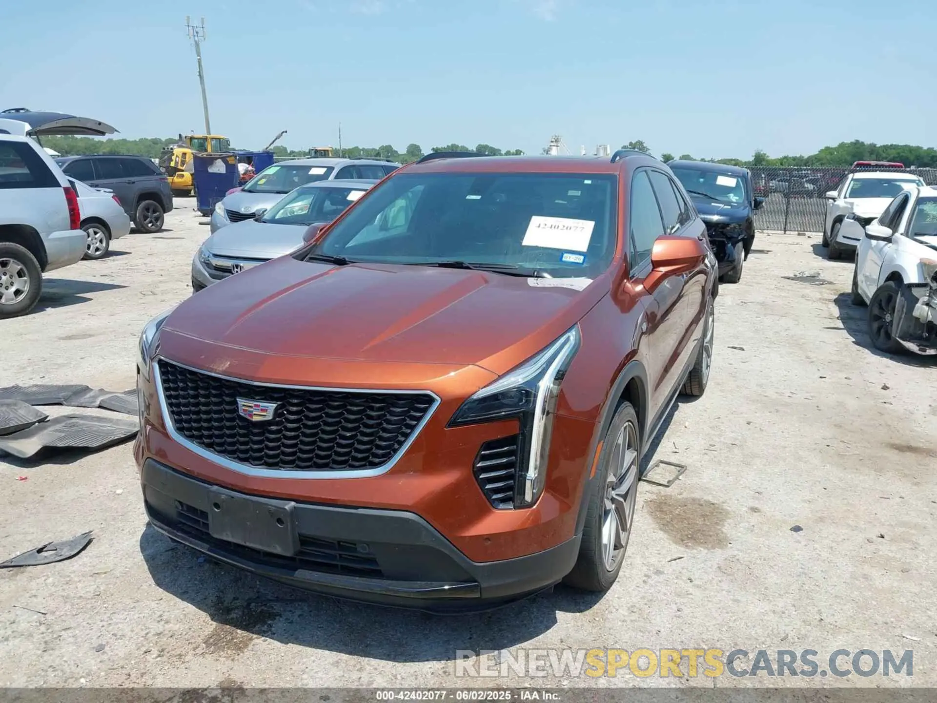 2 Photograph of a damaged car 1GYFZER4XKF103522 CADILLAC XT4 2019