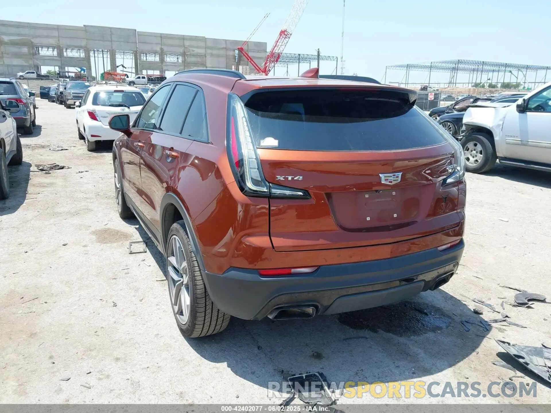 3 Photograph of a damaged car 1GYFZER4XKF103522 CADILLAC XT4 2019
