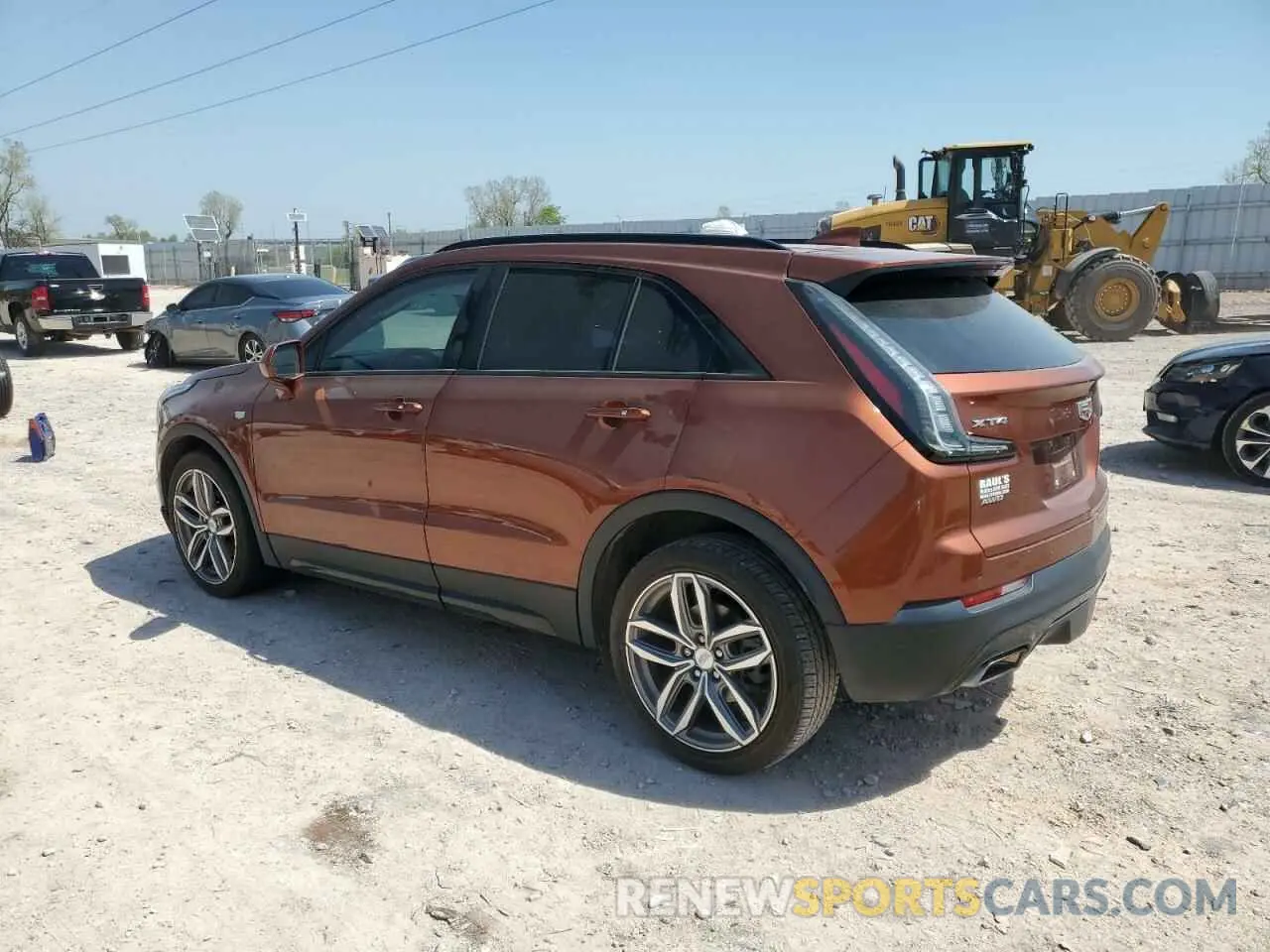 2 Photograph of a damaged car 1GYFZFR42KF136567 CADILLAC XT4 2019