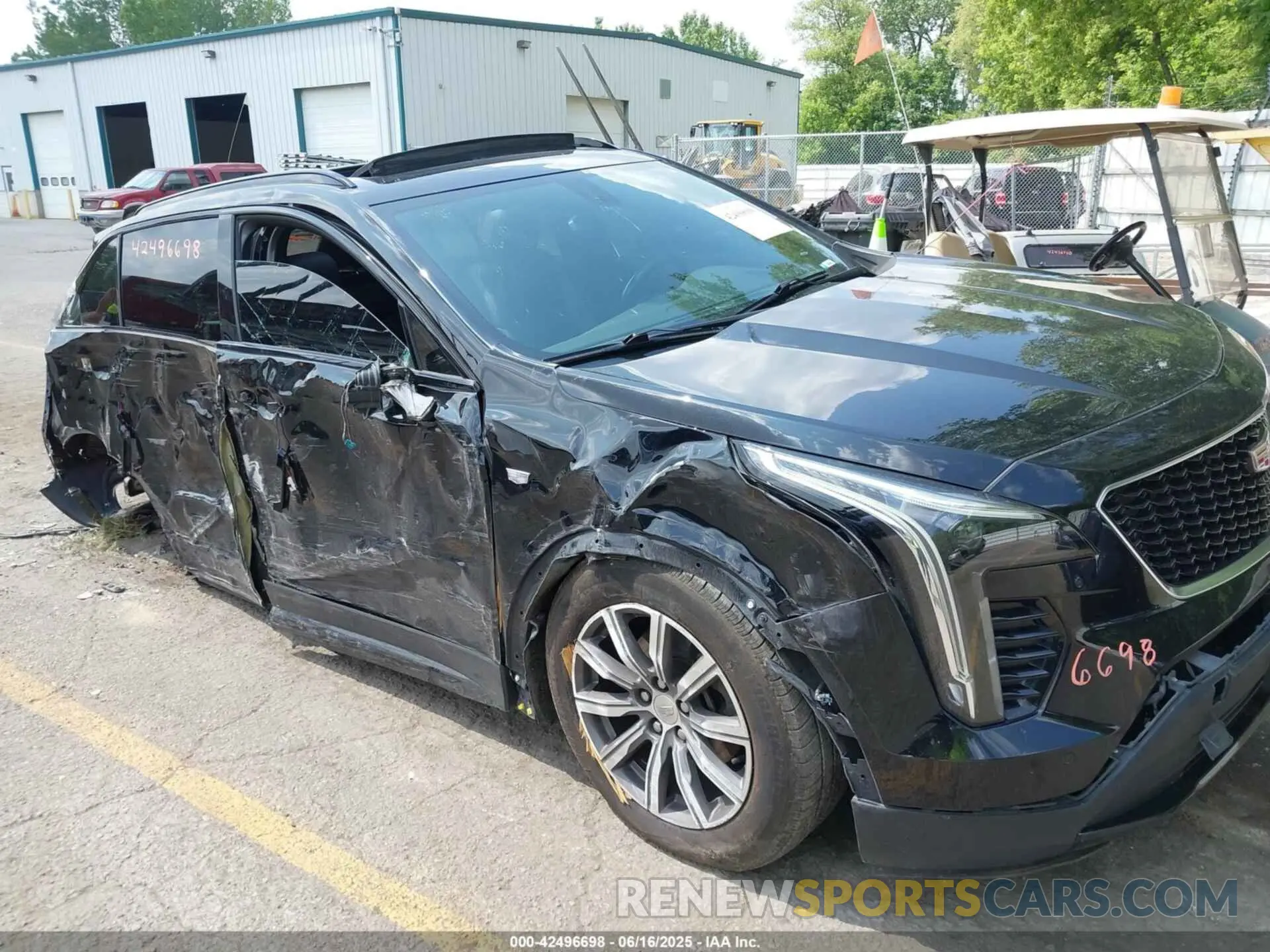 6 Photograph of a damaged car 1GYFZFR44KF140894 CADILLAC XT4 2019