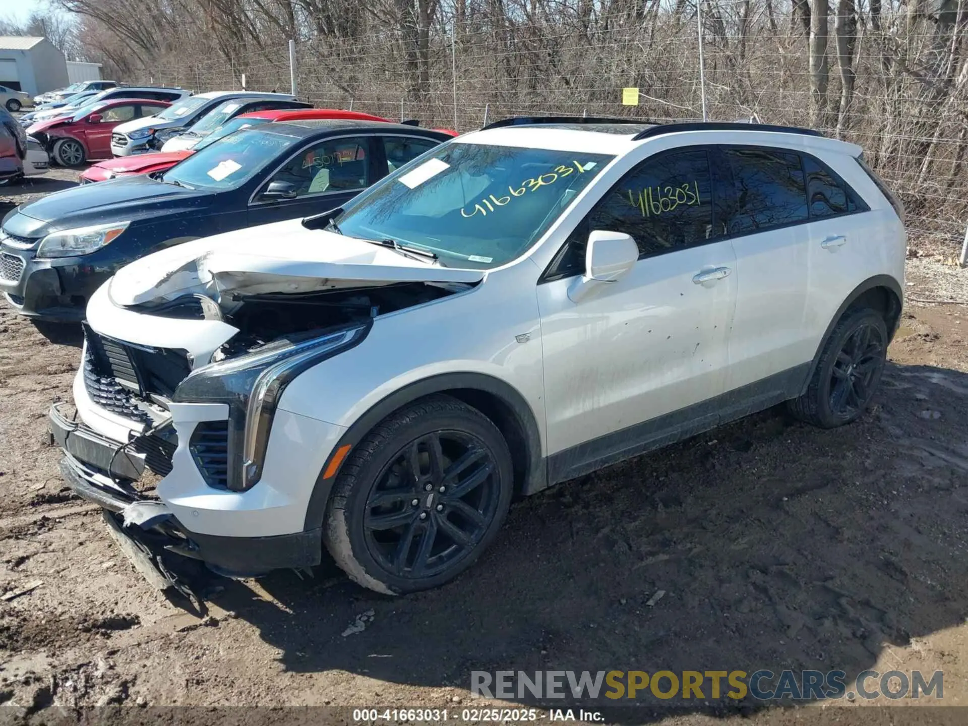 2 Photograph of a damaged car 1GYFZFR44KF146971 CADILLAC XT4 2019